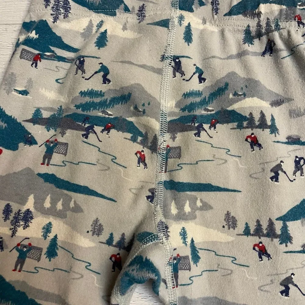 Hanna andersson ski print pajamas‎ 110/5